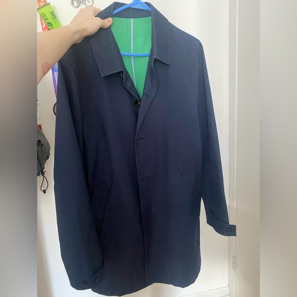 Vineyard Vines navy waterproof coat - Picture 2 of 5